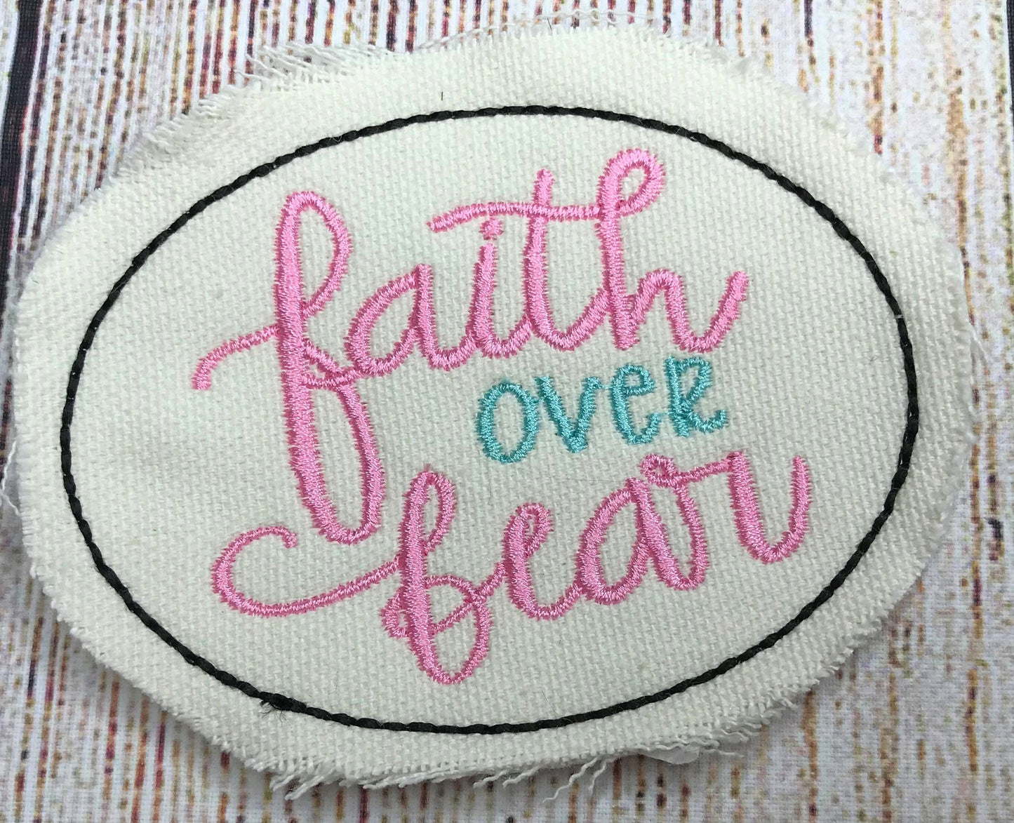 Faith over Fear Patch