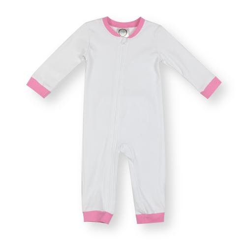 Girl's Drop Flap Gingham Ruffle Trim Playsuit, newborn baby girl sleeper, baby gift, going home outfit, baby shower gift,monogram playsuit
